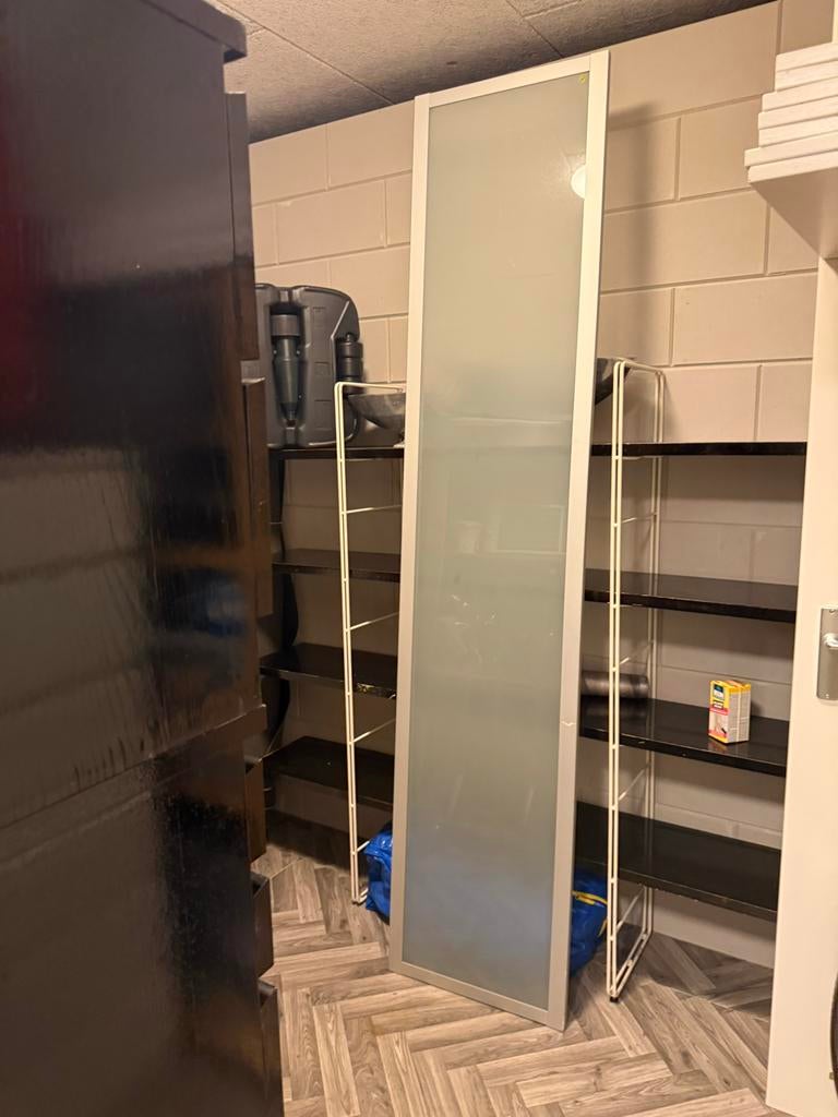 IKEA Pax kast deur met glas 236x50cm, Huis en Inrichting, Kasten | Kledingkasten, Gebruikt, 200 cm of meer, Minder dan 50 cm, Minder dan 25 cm