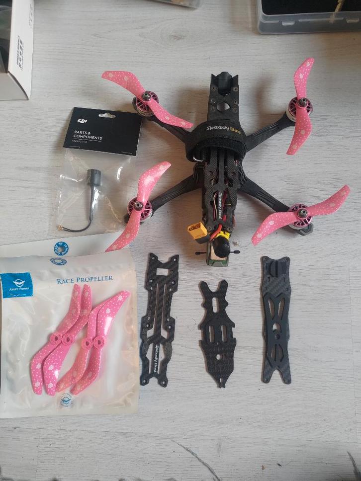 Speedy Bee Master V1 DJI O3 ERLS, Radiomaster TX 12 + extras, Audio, Tv en Foto, Drones, Racedrone, 1 tot 5 kilometer, First person view (FPV)