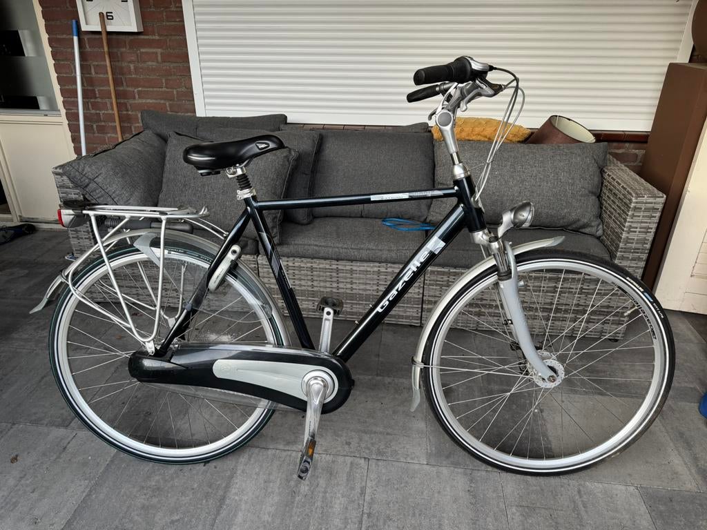 Zeer Nette Gazelle Cadiz Herenfiets | 57cm 7 versnellingen, Ophalen, Vering, Zo goed als nieuw, Gazelle