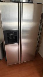 Whirlpool Amerikaanse Koelkast, Gebruikt, 200 liter of meer, 60 cm of meer, Met aparte vriezer
