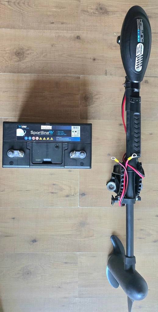 Haswing Osapian 30 12V Elektrische Buitenboordmotor met Accu, Ophalen, Gebruikt, Motor en Techniek