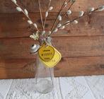 Rijwielplaatje vintage fietsplaatje badge label geel Pasen, Ophalen of Verzenden, Zo goed als nieuw