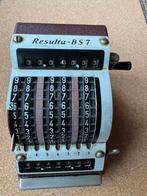 Resulta BS7 Mechanische Rekenmachine Duits Industrieel, Antiek en Kunst, Antiek | Kantoor en Zakelijk, Verzenden