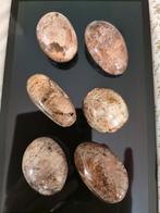 6 Prachtige Lodoliet Edelstenen A-kwaliteit, Ophalen of Verzenden