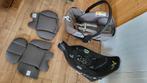 Cybex Autostoel Cloud Z i-Size Soho Grey incl. base, Gebruikt, Slaapstand, Isofix, 0 t/m 13 kg