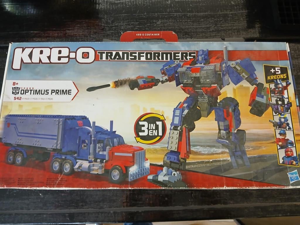 Kre-o transformers optimus prime construction ser, Ophalen of Verzenden, Zo goed als nieuw, Autobots
