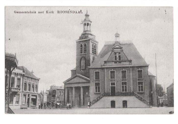 Oude ansichtkaarten Roosendaal, Verzamelen, Ansichtkaarten | Nederland, Gelopen, Noord-Brabant, Voor 1920, Ophalen of Verzenden
