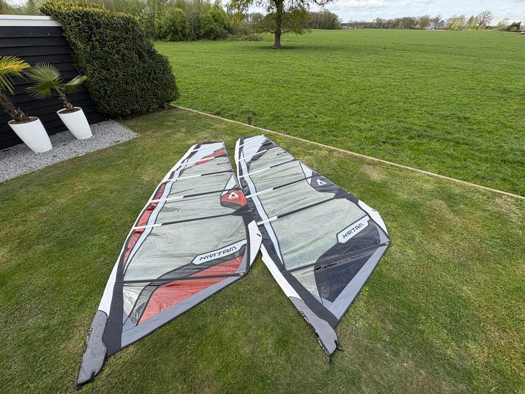 Complete windsurfset (Starboard Carve 131), 250 tot 300 cm, 5 tot 7 m², Ophalen of Verzenden, Zo goed als nieuw