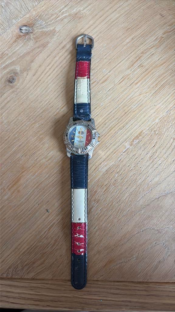 Tommy boy horloge, Ophalen of Verzenden, Zo goed als nieuw, Staal, Overige merken