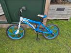 Zgan Spirit BMX Fiets - Blauw/Wit, Fietsen en Brommers, Fietsen | Crossfietsen en BMX, Staal, 20 tot 24 inch, Ophalen of Verzenden