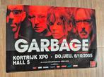 Garbage Concert Poster Kortrijk XPO 2005, Ophalen of Verzenden, Gebruikt, Muziek