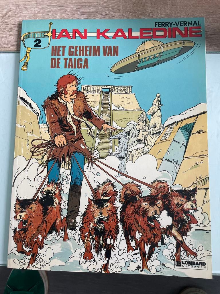 Jan Kaledine - Het Geheim van de Taiga (nr. 2), Eén stripboek, Ophalen of Verzenden, Gelezen