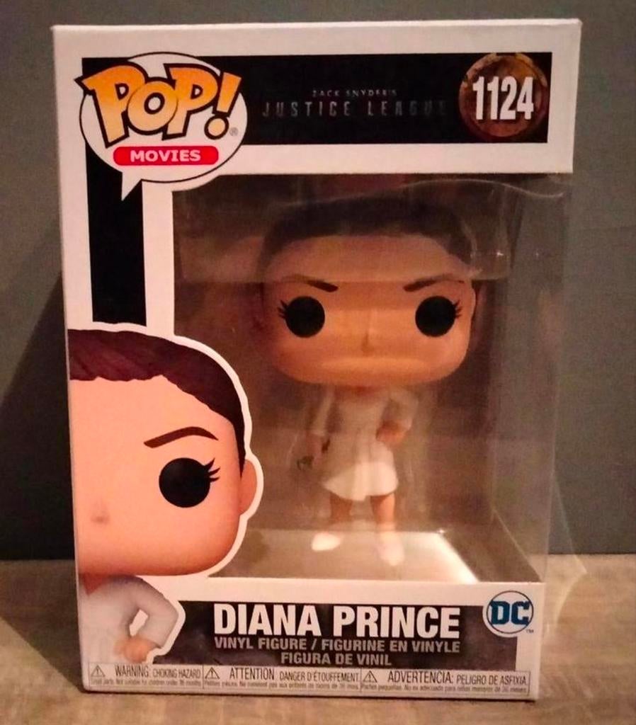 1124 Diana Prince Justice League Funko Pop, Ophalen of Verzenden, Zo goed als nieuw