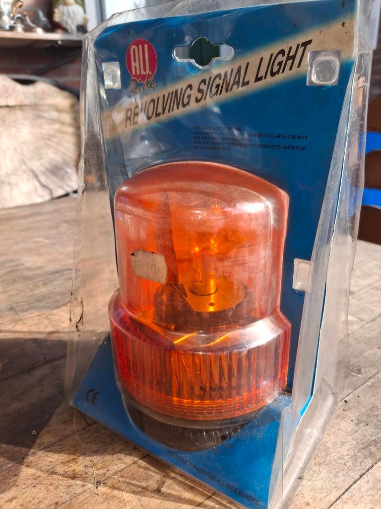 All Ride zwaailicht oranje 12V met sigarettenaansteker, Ophalen of Verzenden, Nieuw, Universele onderdelen