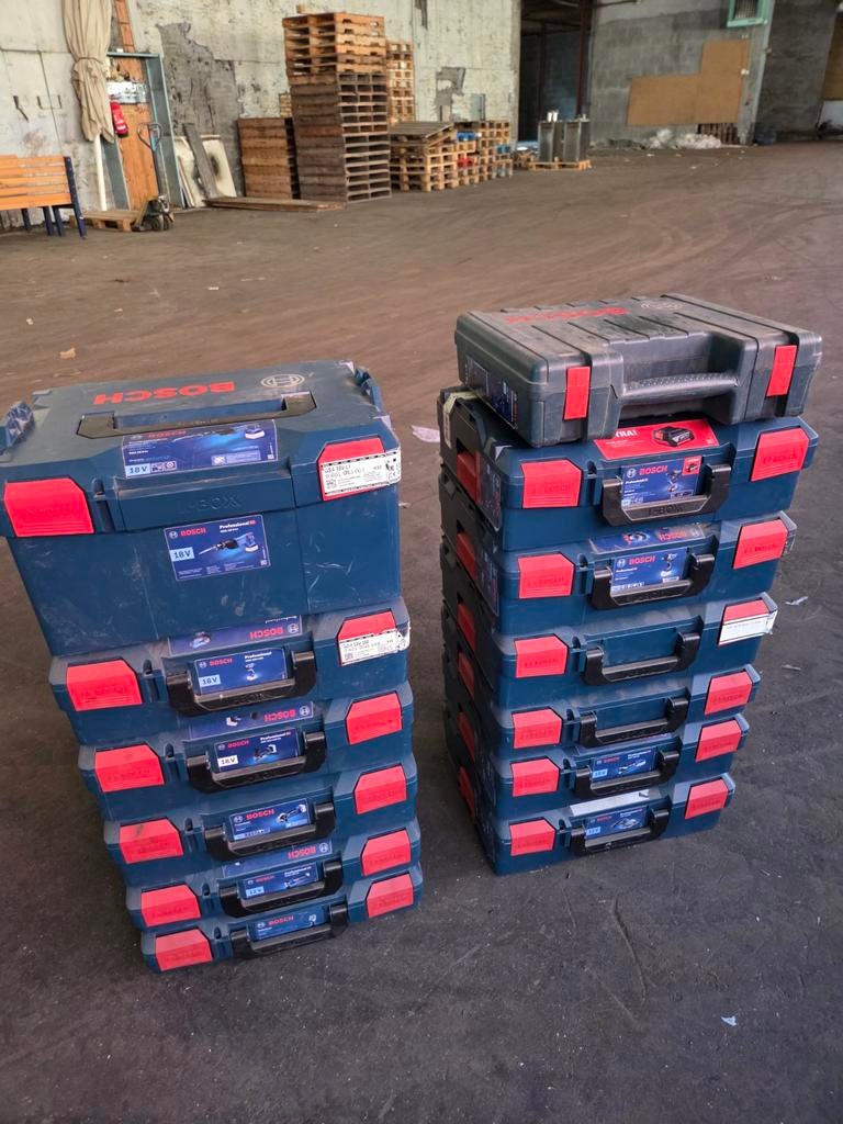 Diverse Bosch Systeemkoffers/ L-Boxx, Doe-het-zelf en Verbouw, Gereedschapskisten, Ophalen, Gebruikt