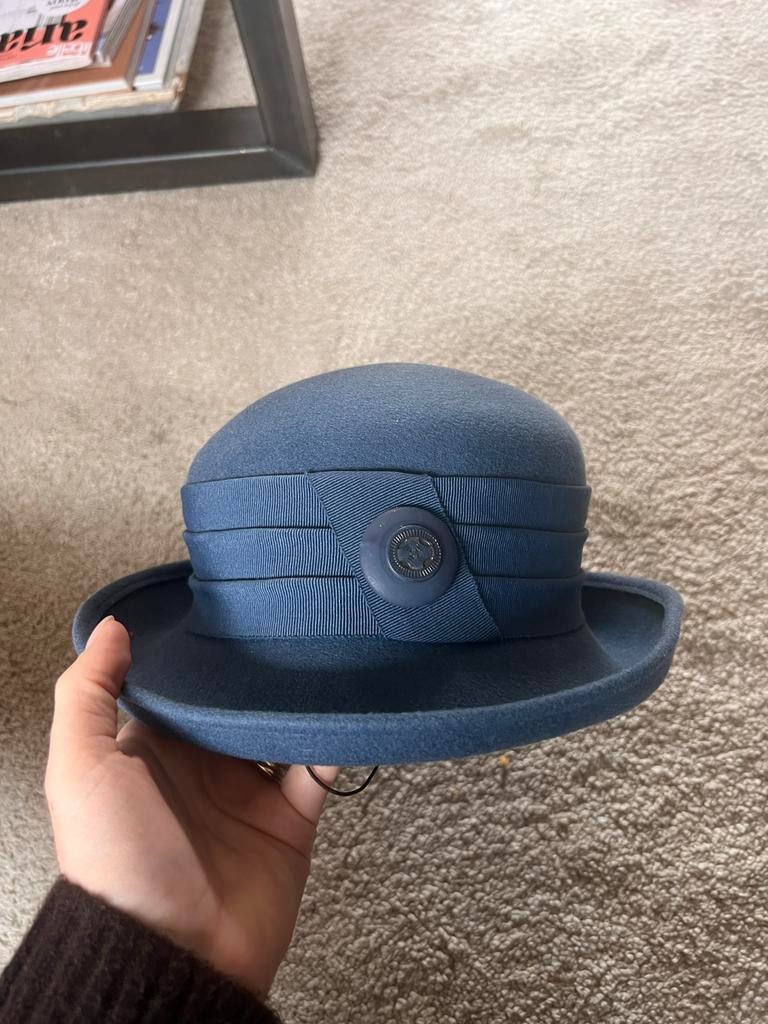 Hoedje van Hoedenhuis Matelootje Gouda, Kleding | Dames, Hoeden en Petten, Ophalen of Verzenden, Zo goed als nieuw, One size fits all