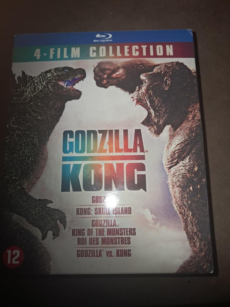 Godzilla vs Kong 4-Film Collection Blu-ray Disc, Cd's en Dvd's, Ophalen of Verzenden, Zo goed als nieuw, Actie, Boxset