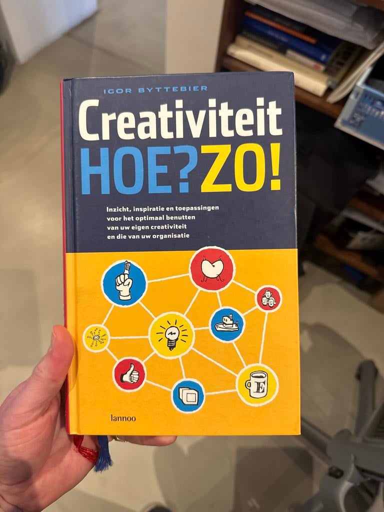 Creativiteit Hoe?Zo! - Inzicht, inspiratie en toepassingen, Ophalen of Verzenden, Zo goed als nieuw