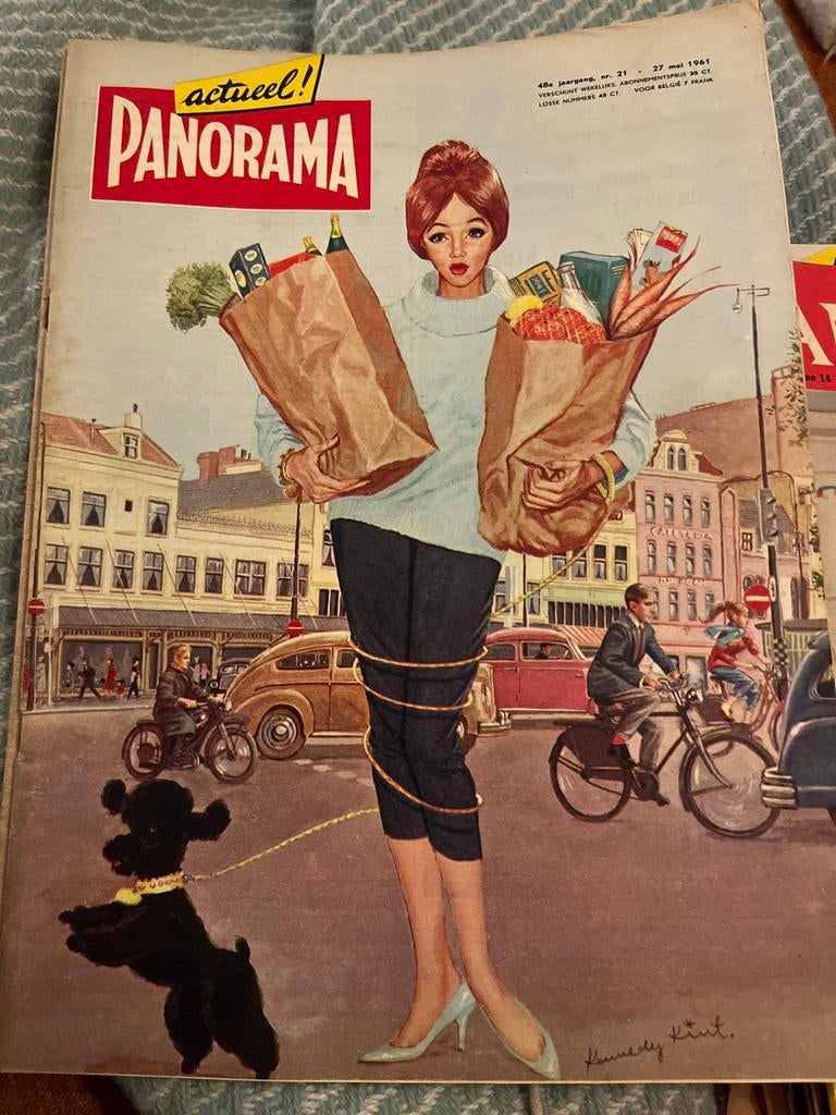 Panorama weekblad jaargang 48, 27 mei 1961 - Jaren '60 illus, Boeken, Tijdschriften en Kranten, Ophalen of Verzenden, Gelezen
