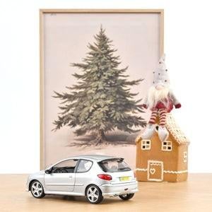Peugeot 206 Rc 2003 zilvergrijs 1:18, Hobby en Vrije tijd, Modelauto's | 1:18, Auto, Norev, Ophalen of Verzenden, Norev.com