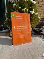 Staatsbosbeheer bord drentse aa okkenveen vrij wandelen, Ophalen of Verzenden