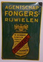 gezocht: Fongers emaille bord in het groen, Ophalen