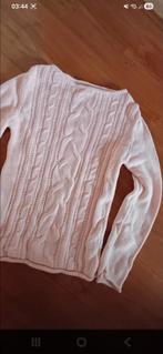 Mooie babyroze kabeltrui  maat XS, H&M, Ophalen of Verzenden, Zo goed als nieuw, Roze