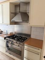 Smeg Fornuis met Oven - RVS, Witgoed en Apparatuur, Ovens, Ophalen, Gebruikt, Oven met grill, Vrijstaand