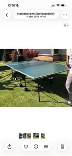 Tafeltennis tafel, Sport en Fitness, Tafeltennis, Ophalen, Gebruikt, Tafel Outdoor, Inklapbaar