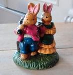 Vintage keramieken beeldje - konijn - haas - pasen - rabbit, Diversen, Pasen, Ophalen of Verzenden, Nieuw