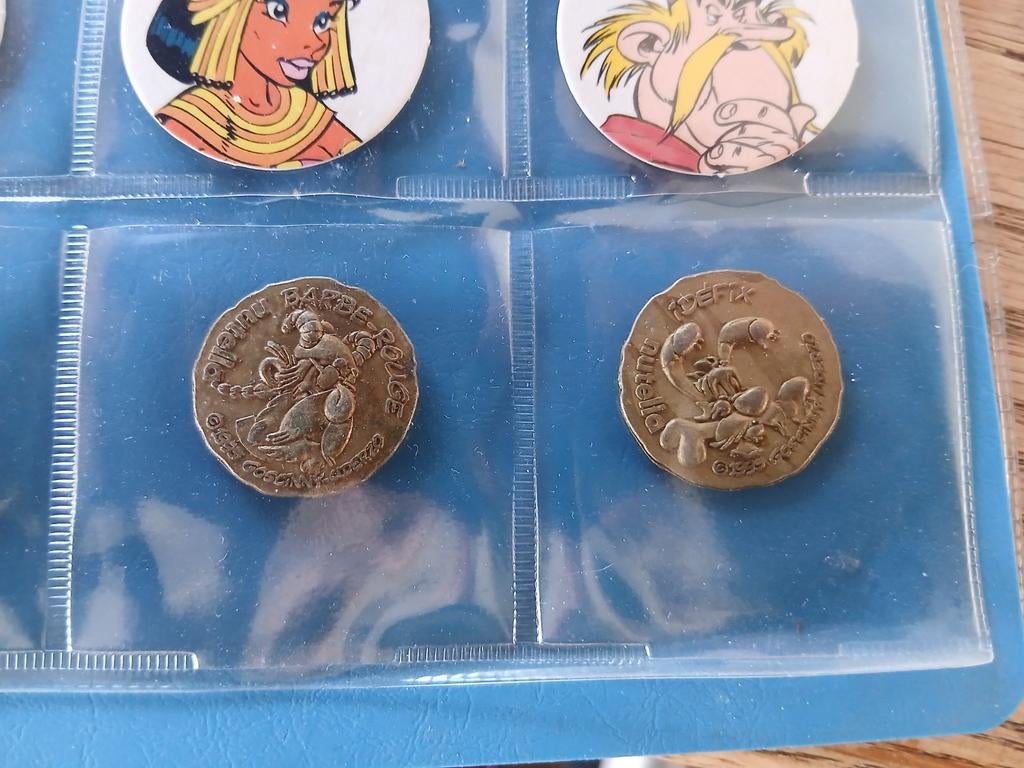 Asterix en Obelix nutella munten, Ophalen of Verzenden, 2 euro