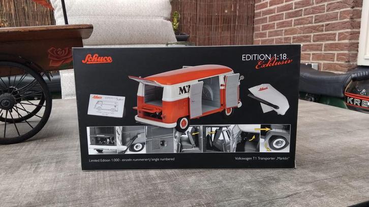 Schuco Volkswagen t1 transporter bus marklin, Hobby en Vrije tijd, Modelauto's | 1:18, Gebruikt, Auto, Overige merken, Ophalen of Verzenden