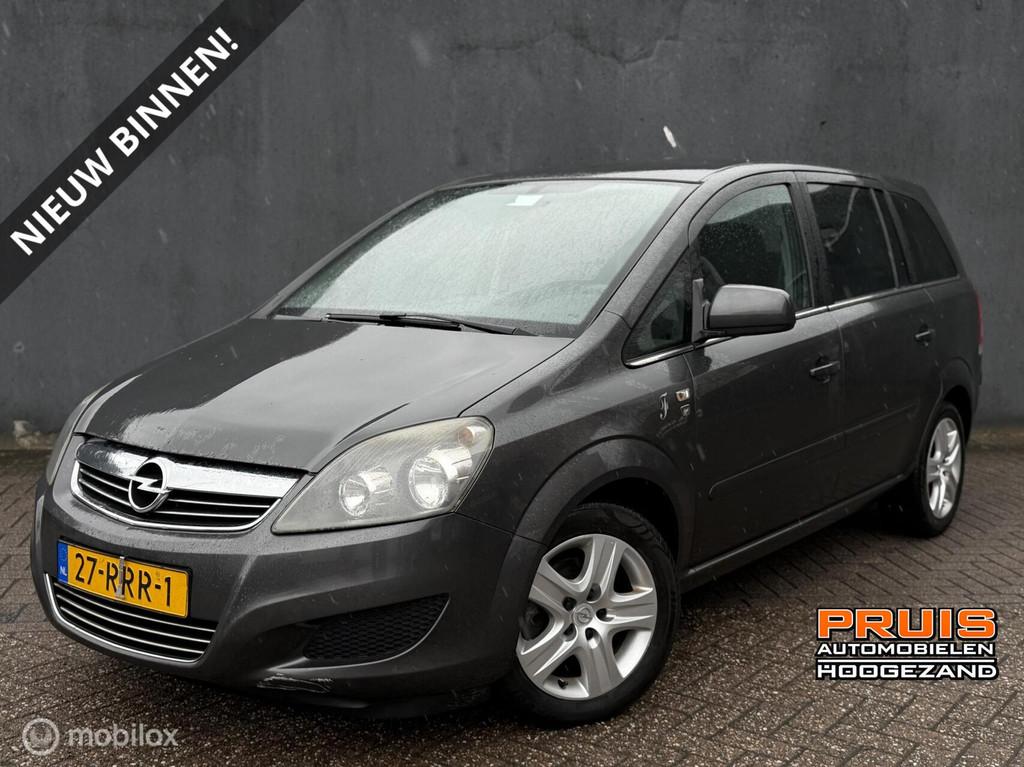 Opel Zafira 1.8 111 years Edition -AIRCO-7-PERSOONS- *INRUIL, Gebruikt, 4 cilinders, Origineel Nederlands, Zilver of Grijs