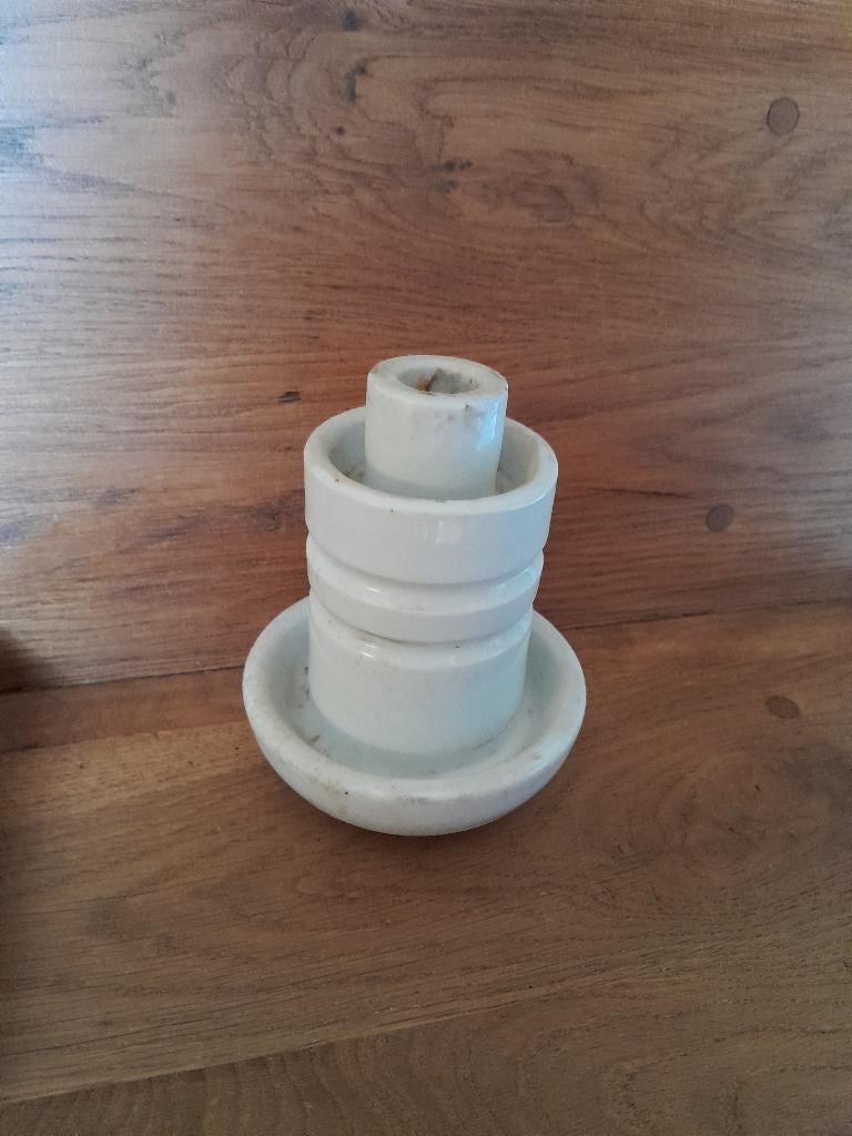 ~ Oude Porseleinen Isolator, Ophalen of Verzenden