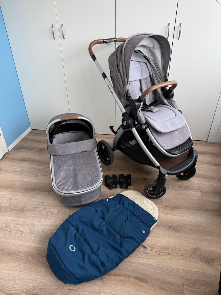 Maxi-Cosi Zelia 3 Kinderwagen Set 3-in-1 - Black