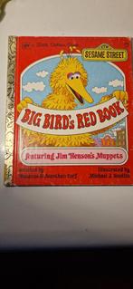 Big Bird's Red Book - Sesamstraat, Little Golden Book, Ophalen of Verzenden