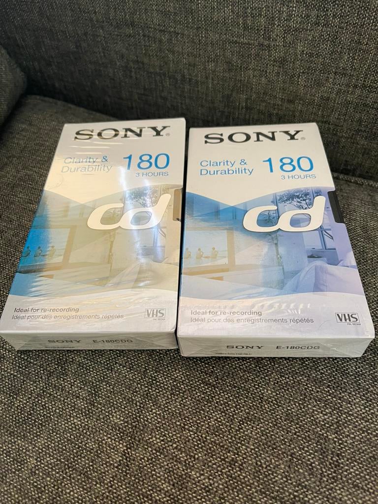 Sony VHS band geseald, Ophalen of Verzenden, Nieuw in verpakking