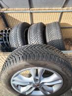 4 stuks lichtmetalen velgen met 4 seizoen banden, Ophalen, 215 mm, 17 inch, All Season