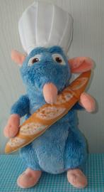 DISNEY Ratatouille knuffel RAT met stokbrood, Ophalen of Verzenden, Zo goed als nieuw, Overige typen