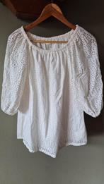 Broderie mama h&m tuniek wit mt S mooie staat, H&M, Wit, Ophalen of Verzenden, Maat 36 (S)