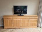 Stijlvol eikenhouten dressoir - 240cm breed, Huis en Inrichting, Kasten | Dressoirs, Gebruikt, Eikenhout, Ophalen of Verzenden