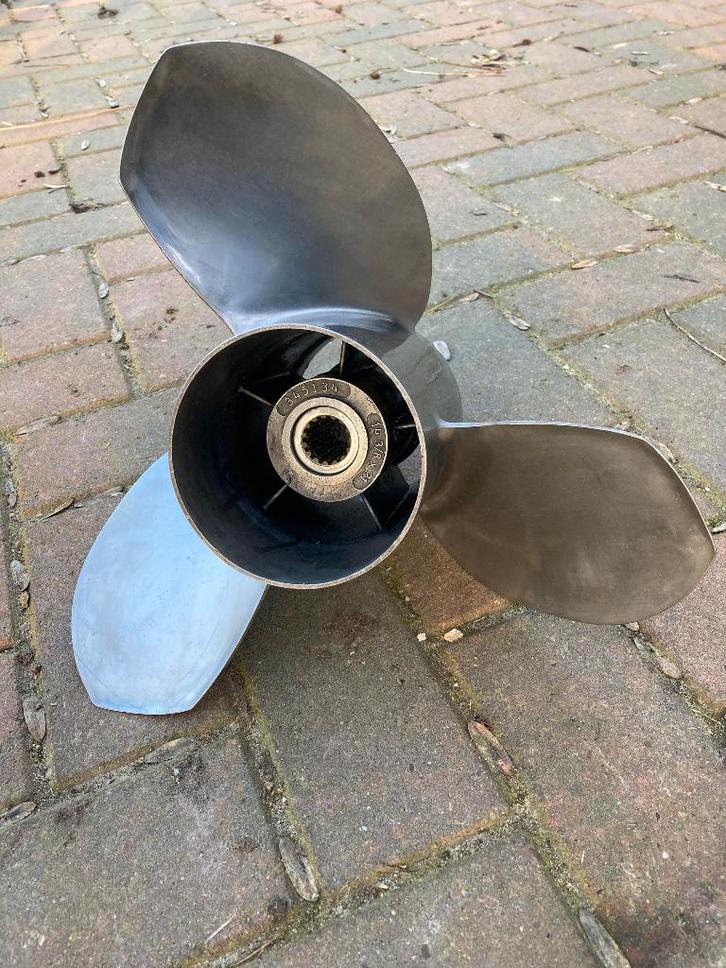 RVS Ballistic propeller schroef Mercruiser, Mercury div BBM, Watersport en Boten, Accessoires en Onderhoud, Zo goed als nieuw