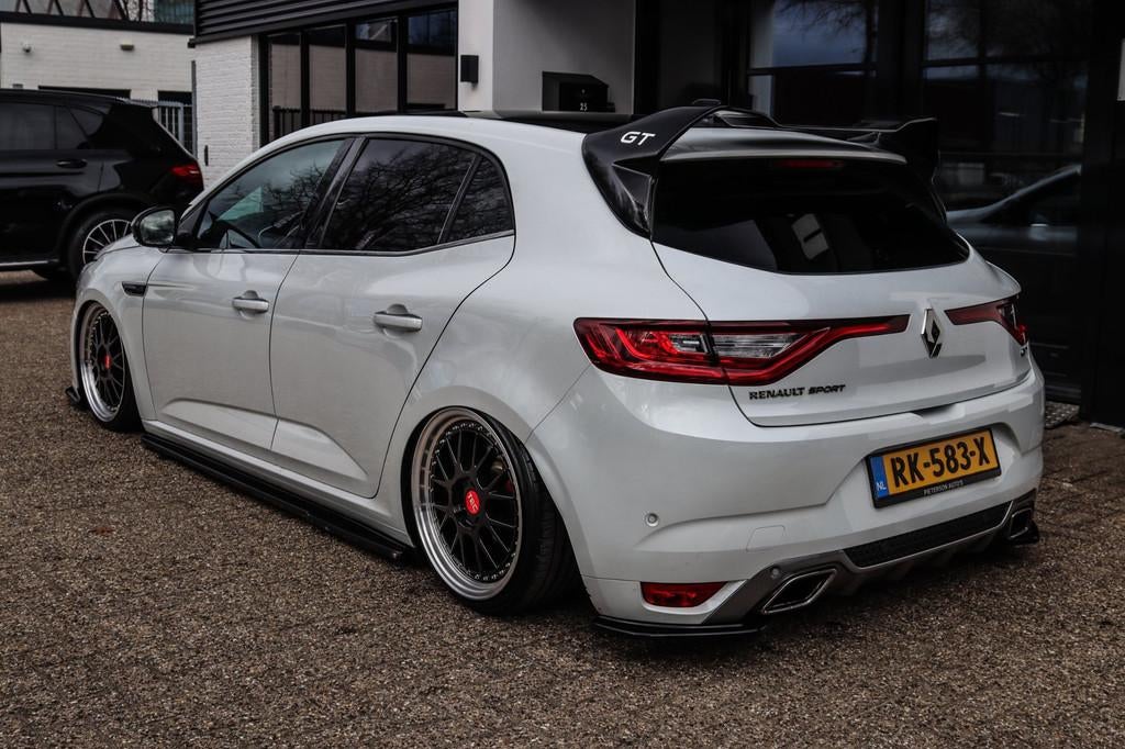 Renault Mégane 1.6 TCe GT DEALER OH AIRRIDE 4CONTROL BOSE, Auto's, Gebruikt, 4 cilinders, 1650 kg, Wit