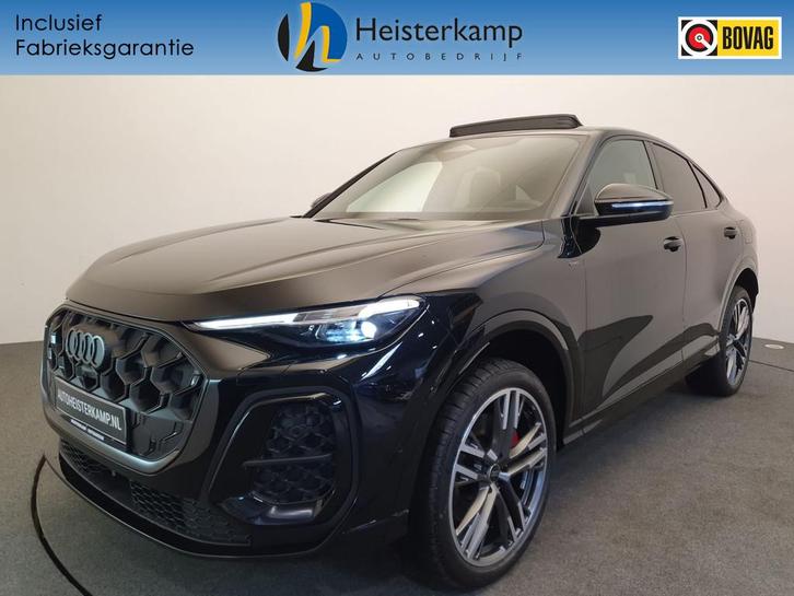 Audi Q5 Sportback 2.0 TFSI 367pk e-hybrid quattro S-Line Com, Auto's, Audi, Bedrijf, Te koop, Q5, 360° camera, 4x4, ABS, Achteruitrijcamera