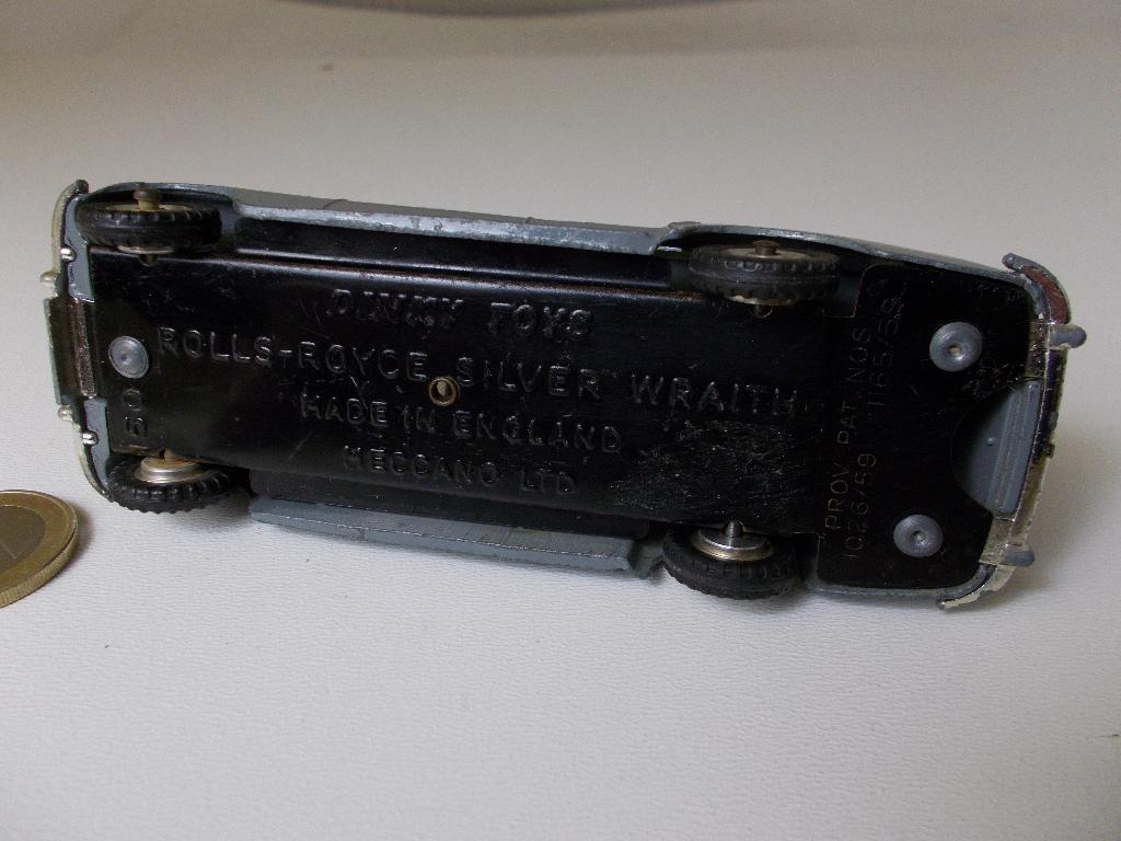 1959 Dinky Toys 150 ROLLS ROYCE SILVER WRAIGHT (-M-) I.g.st., Ophalen of Verzenden, Zo goed als nieuw, Auto, Dinky Toys