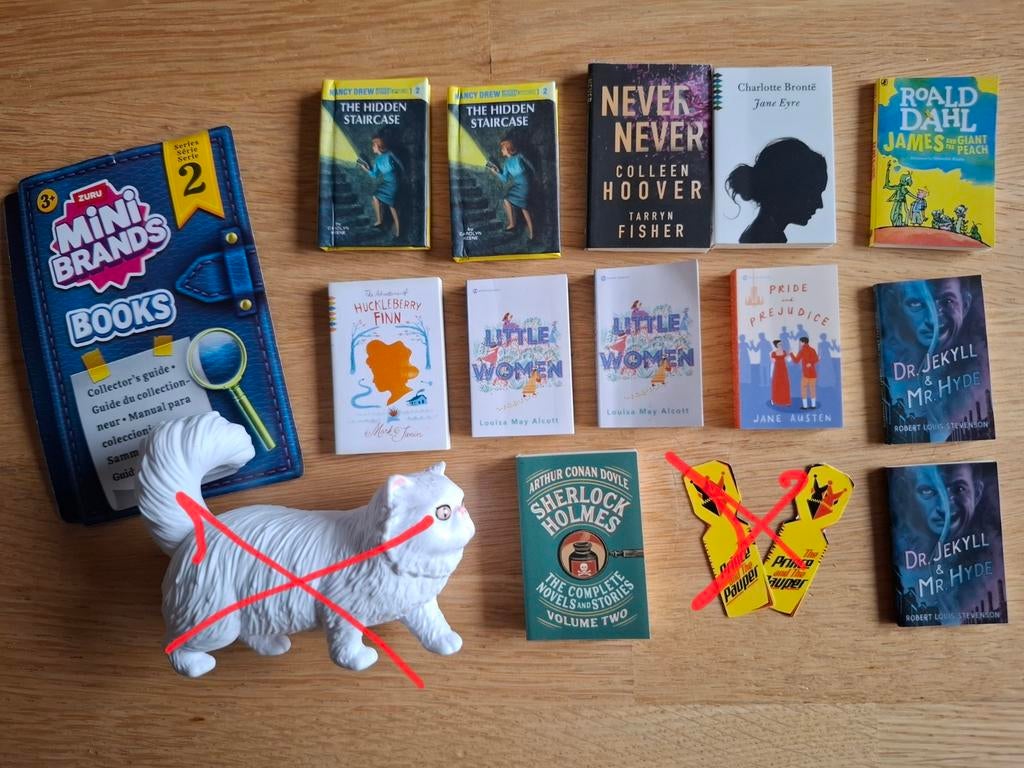 Mini brands books serie 2, Verzamelen, Ophalen of Verzenden, Nieuw