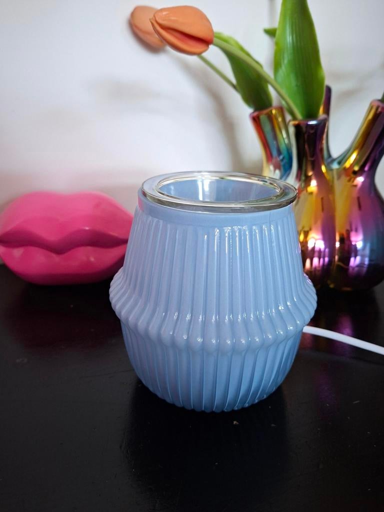 Nieuw in doos Scentsy Gossamer Haze Wawarmer, Ophalen of Verzenden, Nieuw, Glas, Minder dan 50 cm