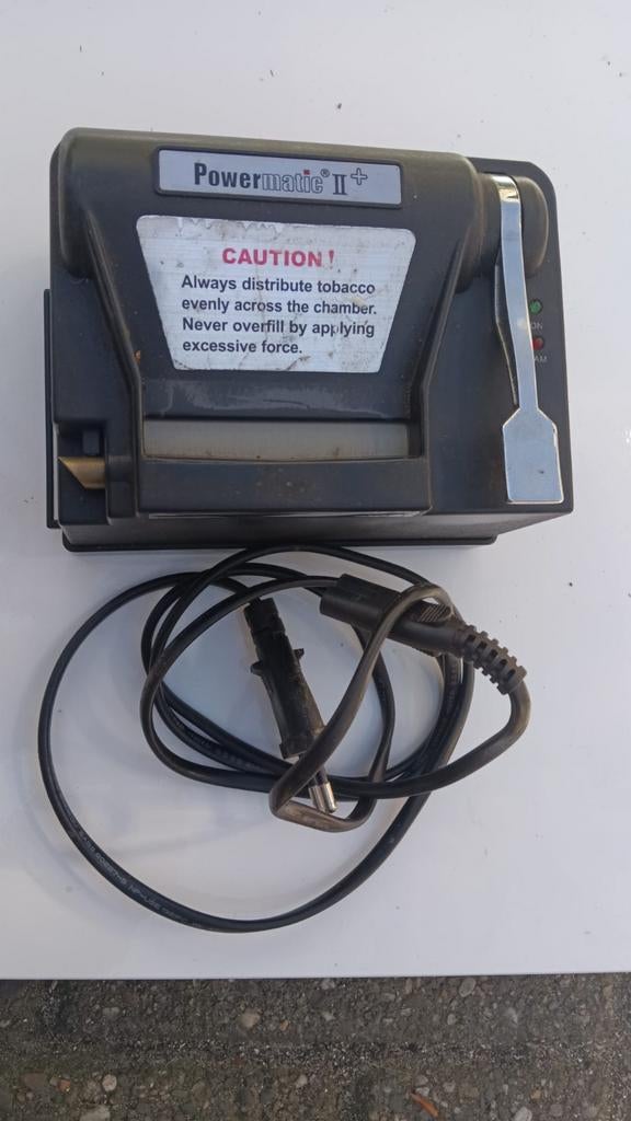 Powermatic II+ Elektrische Sigarettenmaker, Ophalen of Verzenden, Gebruikt, Overige typen