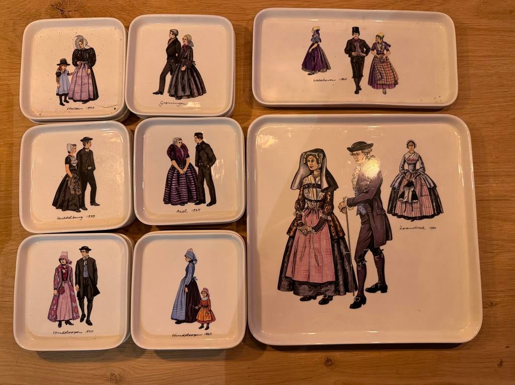 Villeroy & Boch Klederdracht Servies - 14 Delig, Ophalen of Verzenden