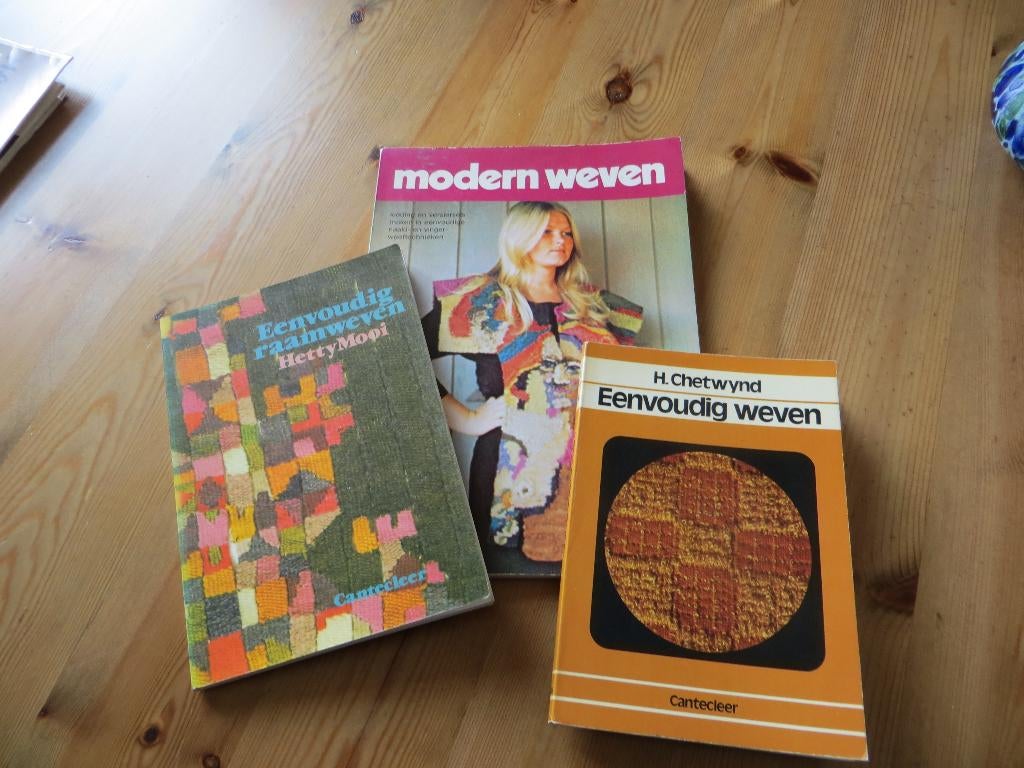 3 titels Weven, Boeken, Ophalen of Verzenden, Zo goed als nieuw, Overige onderwerpen